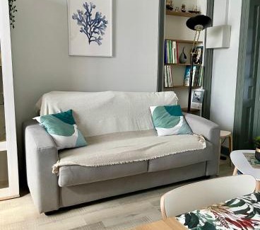 Mers-les-Bains Apartment | La Batelière, appartement mer avec patio privé
