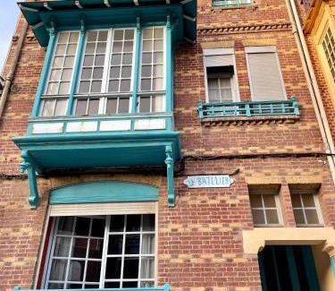 Mers-les-Bains Apartment | La Batelière, appartement mer avec patio privé