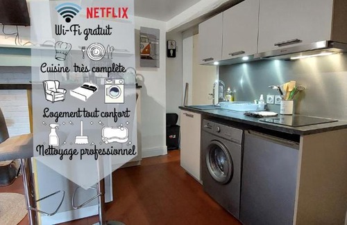 Dieppe Apartment | La petite Dieppoise 3 étoiles meublé de tourisme Entre plage et port
