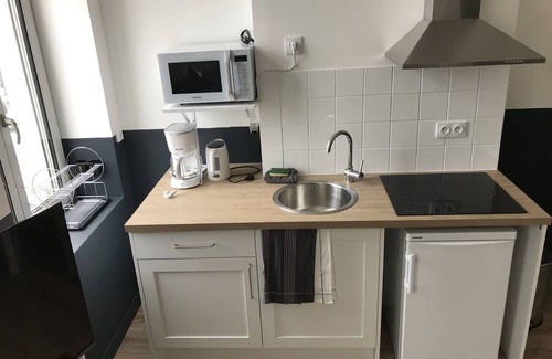 Boulogne-Centre Apartment | Les Cabines du Mirador 4 - Apartment with river view