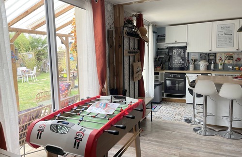 Breuilpont House | Maison de Campagne 6 Personnes Avec Piscine 11 m x 3 M-baignoire Balnéothérapie
