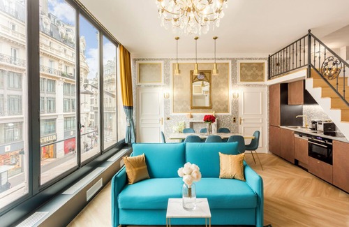 Quartier du Mail Apartment | Merveil - Luxury Suite - Louvre - Reaumur II
