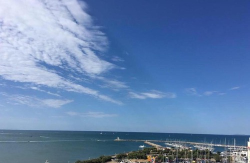 La Grande-Motte Apartment | Nice flat with a breathtaking view of the sea