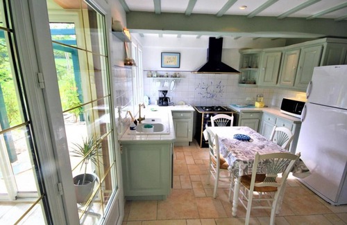 Saint-Hellier House | Norman house ideal for 8 people between river, ponds and forest