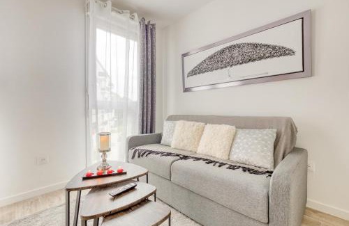 Villeneuve-la-Garenne Apartment | Studio moderne - Shopping Qwartz Parking et Stade de France