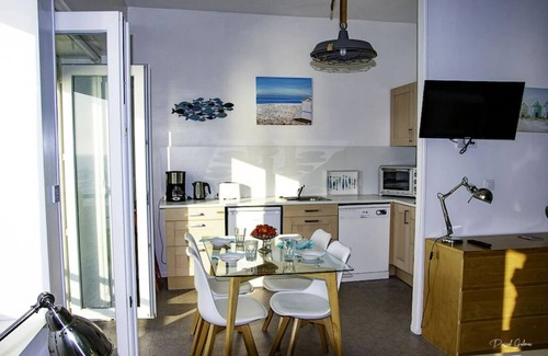 Le Treport Apartment | Villa "Le Courlis "panoramic sea view direct beach access