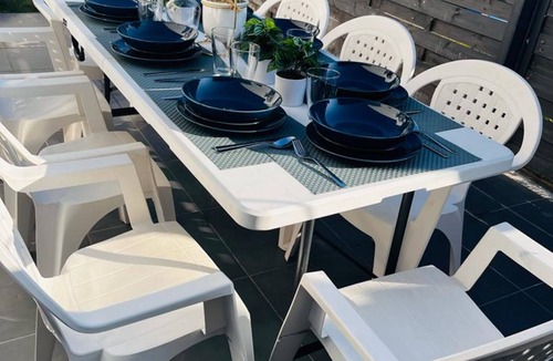 Villepinte Apartment | 100m² - terrace & private parking - near Paris, CDG, Asterix, Disney