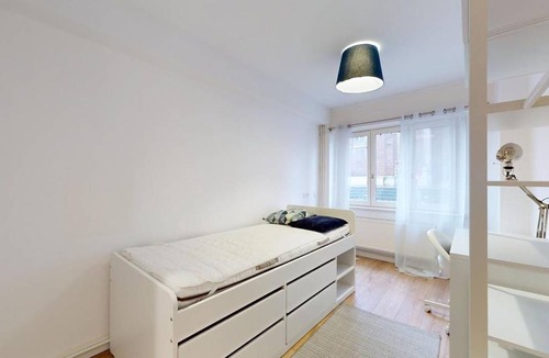 Lille Centre Ville Resort | 110 m² Private room ∙ 1 bedroom ∙ 1 guest