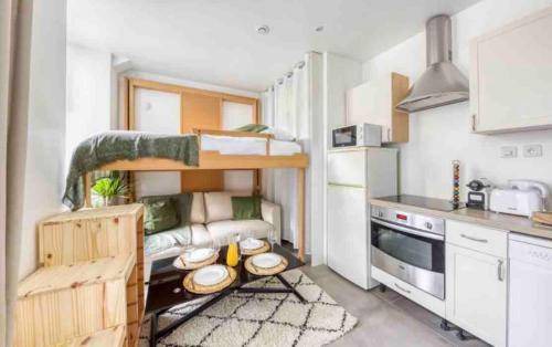 Louis Bertrand-Mirabeau-Semard Apartment | 25 m² Apartment ∙ 1 bedroom ∙ 4 guests