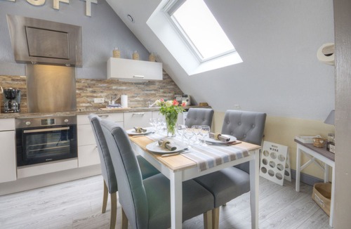 Port-en-Bessin-Huppain Apartment | 4 * apartment exceptional sea view Normandy landing beaches France