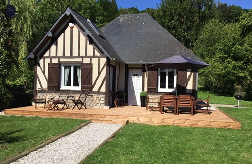 Ablon House | 5 minutes from Honfleur house with garden and parking for 7 people