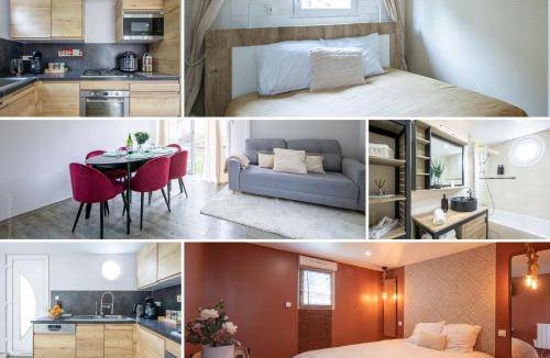 Cergy Boat Rental | 55 m² Houseboat ∙ 2 bedrooms ∙ 4 guests
