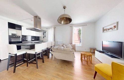 L'Ile-Saint-Denis Apartment | 64 m² Apartment ∙ 2 bedrooms ∙ 4 guests