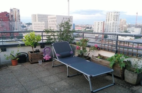 Ivry-port Apartment | Apartment near Paris with terrace on 9th floor, direct access to Disney (A4)