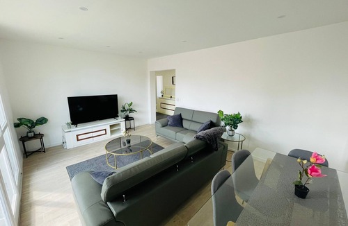Bas du Mont-Mesly Apartment | Appart Spacieux - Porte Italie - Créteil 8 Pers