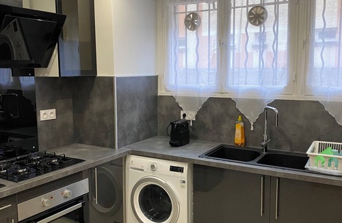 Centre-Ville Apartment | Appartement de 100 m2 à Saint-ouen-laumône sur le Chemin des Impressionnistes