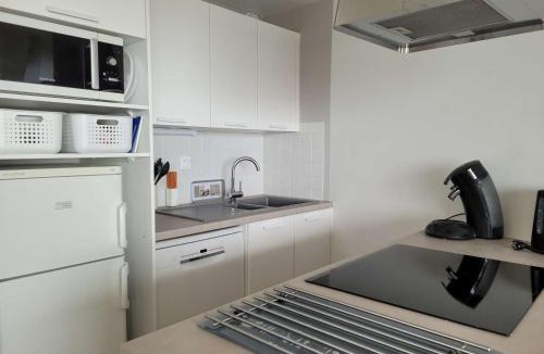 Merlimont-Plage Apartment | Appartement cosy face mer avec balcon et parking privé - FR-1-672-13