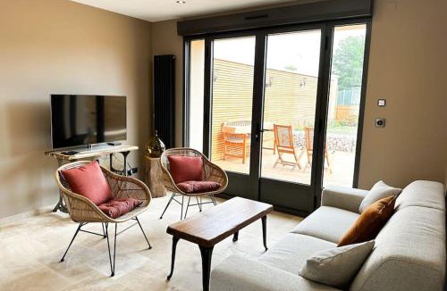 Limetz-Villez Apartment | Appartement N1 moderne à 3min de Giverny
