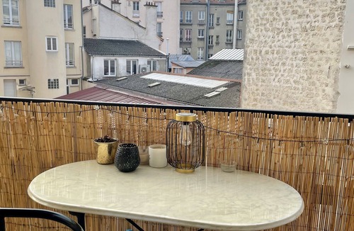 Les Puces de Saint-Ouen Apartment | Appt Cosy Calme Central 3 Pers