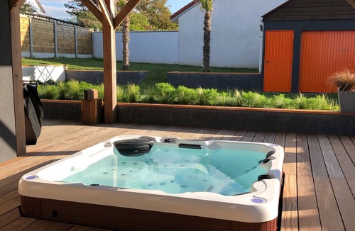 Quiberville House | Architect-designed house with sea view and spa/jacuzzi, 4 Stars Furnished Tourism
