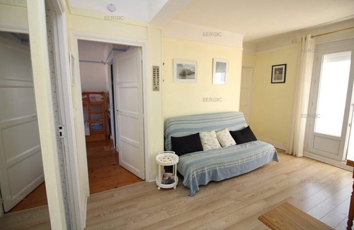 Berck-sur-Mer Apartment | ARIEL 3è G : Beautiful apartment for 5 people facing the sea. private parking