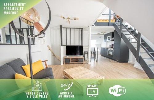 Boulogne-Centre Apartment | Au Nouveau Boulonnais - 4 appartements charmants pour couples, familles et groupe d'amis, vieille ville et centre ville de Boulogne sur Mer