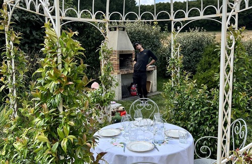 Le Gue-de-la-Chaine Villa | Beautiful longère du Perche for 9 pers. Magnificent countryside, pool and view!