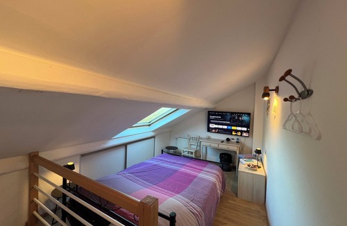 Audun-le-Tiche Bed & Breakfast | Belle Chambre à la Frontière Luxembourg Lit Double
