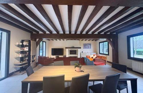 Pullay House | Belle longère normande avec piscine chauffée