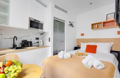 Quartier de la Plaine-de-Monceaux Apartment | Bluestay 291 - Studio Cozy à Paris