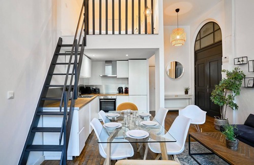 Wazemmes Apartment | Bright 3-bedroom apartment with mezzanine beds