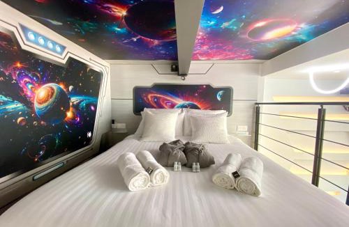 Roubaix Apartment | Capsule Espace-Jacuzzi-Cinema-Nintendo switch