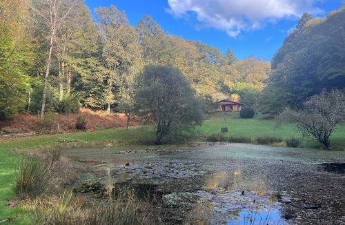 Compreignac Ski Chalet | 🌲 Chalet in the woods with private pond - near Lac de Saint-Pardoux
