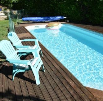 Ventenac-Cabardes Ski Chalet | Chalet, quiet, with view and pool (at summertime)