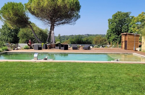 Saint-Brice House | Chalet with private ecological swimming pool on 1 hectare