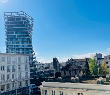 Downtown Le Havre Apartment | Charmant Perret centre-ville 2 chambres idéales