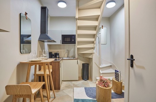 Notre Dame Apartment | Charmant Studio Duplex Beaubourg Le Marais