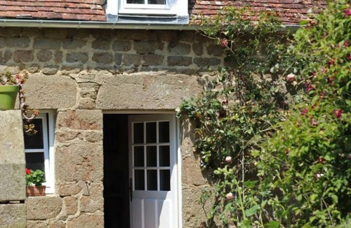 La Carneille Cottage | Charming 15th Century Cottage with Garden, Fishing Pond, and Historic Village Setting
