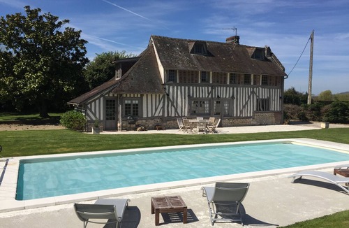 Canapville House | Charming and authentic Norman property with swimming pool 5 minutes from Deauville