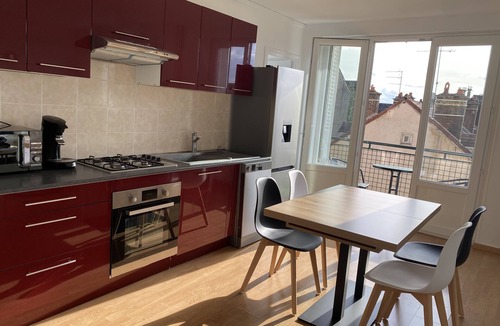Sainte-Savine Apartment | Chez Julien,lumineux-accueillant-spasieux