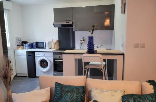 Survilliers Apartment | COCOONING HOUSE 211 SUITE AZUR appartement AEROPORT PARIS ROISSY CDG, PARC ASTERIX, CHATEAU DE CHANTILLY, STADE DE FRANCE