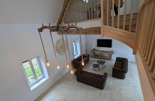 Lorcy House | Domaine Ferme rénovée avec SPA, 15 couchages, parking privatif, proche Paris - FR-1-590-580