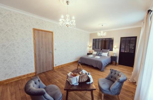 Coucy-le-Chateau-Auffrique Bed & Breakfast | Domaine du lion rouge Piscine et Spa