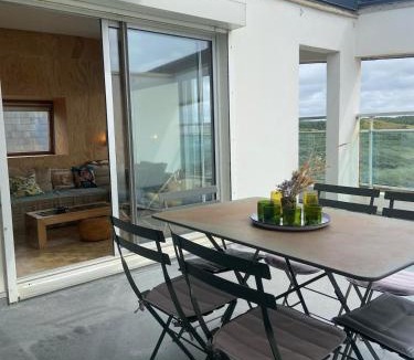 Fort-Mahon-Plage Apartment | Dunes & Vagues, appartement avec balcon vue mer