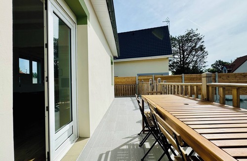 Cucq House | Duplex d'Opale - House on 2 separate floors in the heart of Stella-Plage