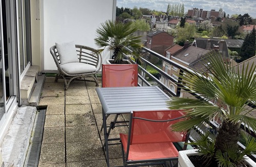 Ronchin Apartment | Duplex en Roof top Avec vue sur Toute la Métropole Lilloise, 1h de Paris