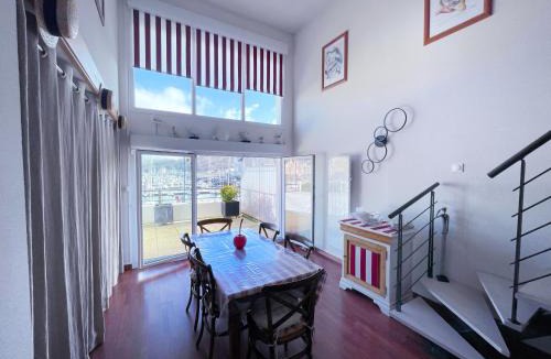 Port Guillaume Apartment | Duplex Loft with Terrace, Superb view of Port Guillaume, 7 minutes from the beach