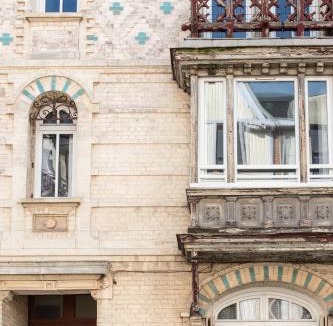 Mers-les-Bains Apartment | Duplex Villa Sarrazine - avec patio privé