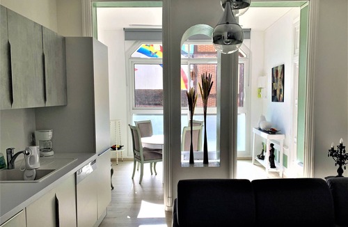 Forges-les-Eaux Apartment | Elegant loft + large patio 800 m from lakes, forest, casino, SPA in NORMANDY