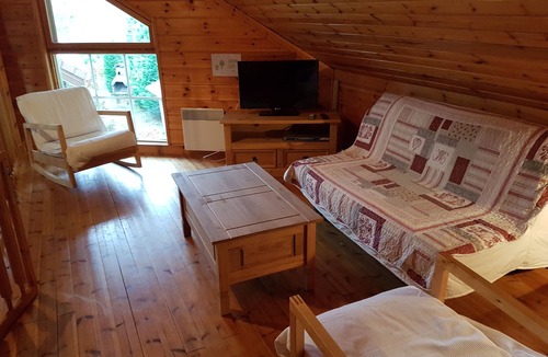 Chaux-des-Crotenay Ski Chalet | .finnish chalet with sauna entrance to haut jura nature park, open countryside